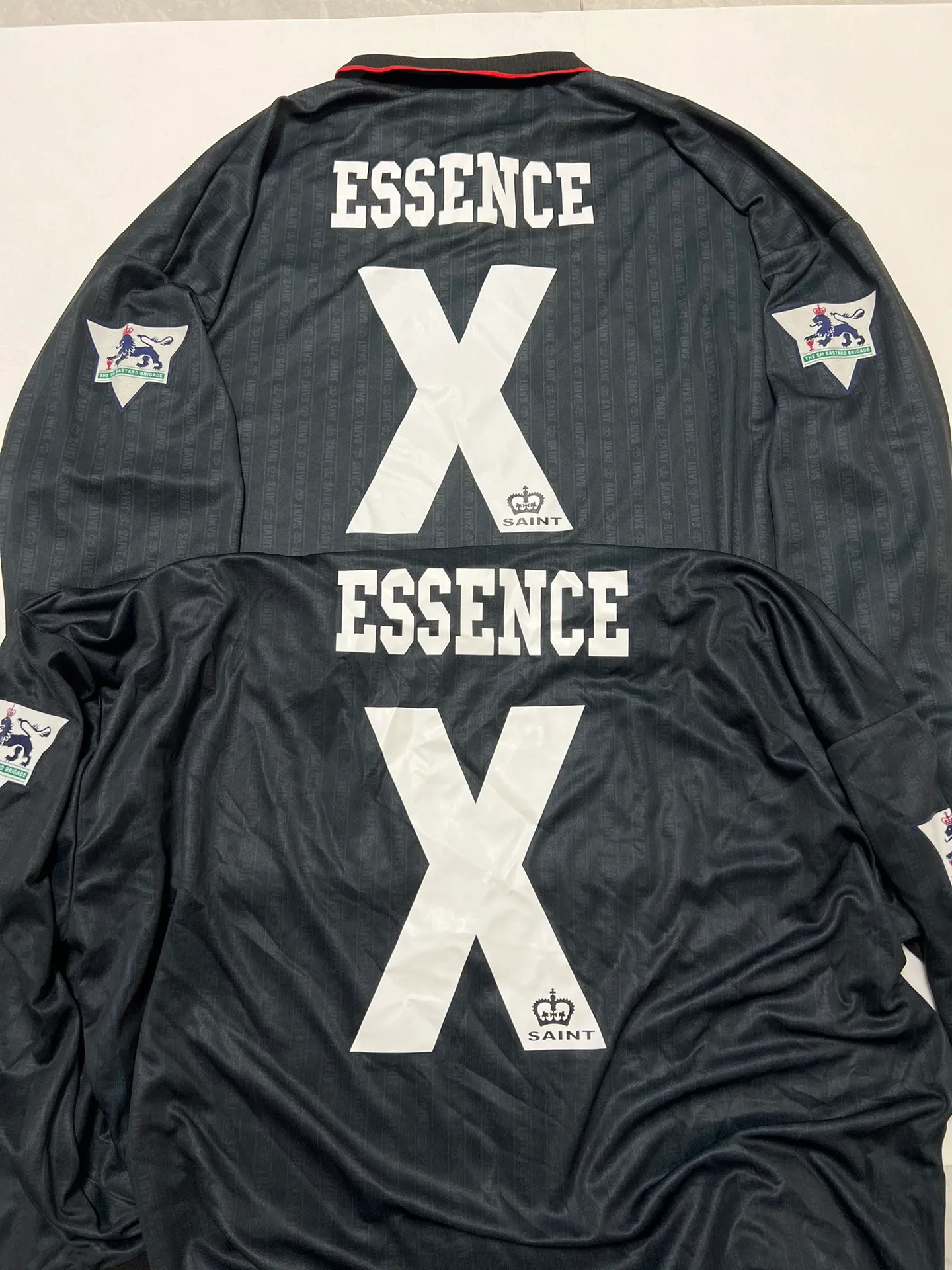 Pattern VS ZP SAINT M×××××× SOCCER SHIRT 'FAITH'/BLK FAITH football long sleeve black S-XL